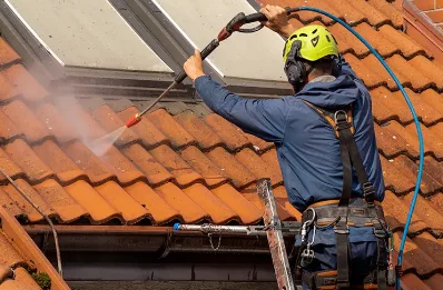 Démoussage et hydrofuge de toiture à Gauriac